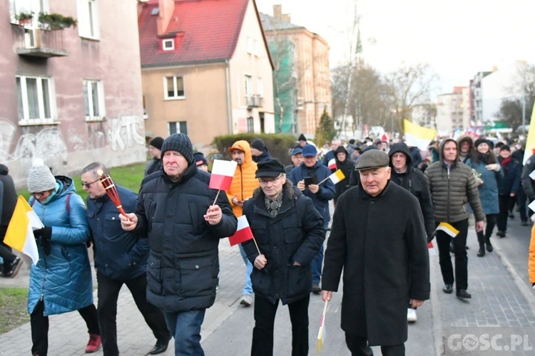 Marsz Papieski w Gorzowie Wlkp.