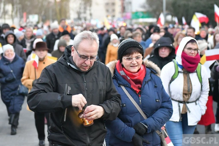 Marsz Papieski w Gorzowie Wlkp.