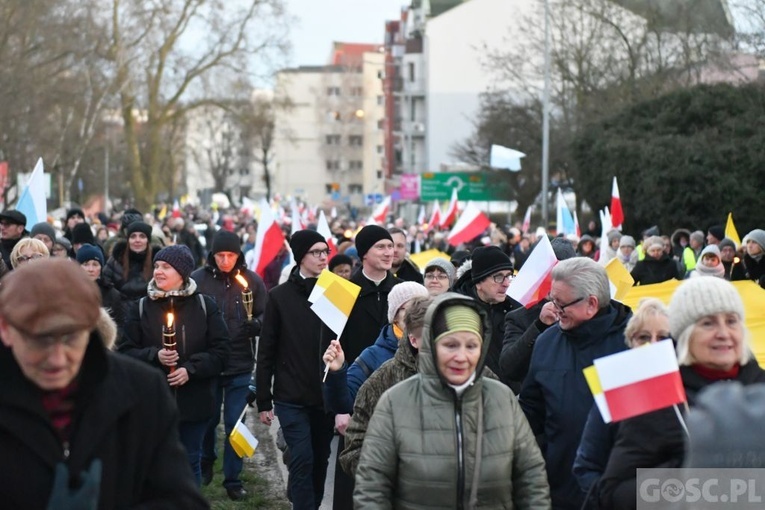 Marsz Papieski w Gorzowie Wlkp.