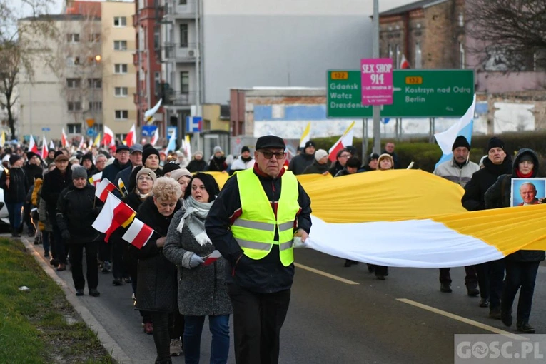 Marsz Papieski w Gorzowie Wlkp.