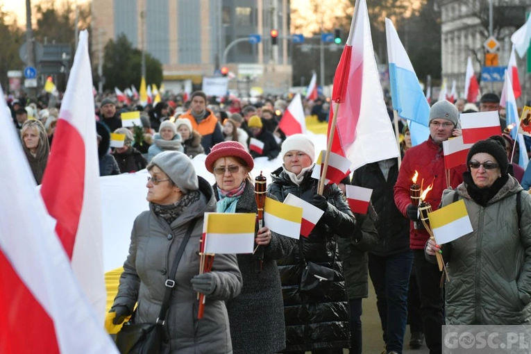 Marsz Papieski w Gorzowie Wlkp.