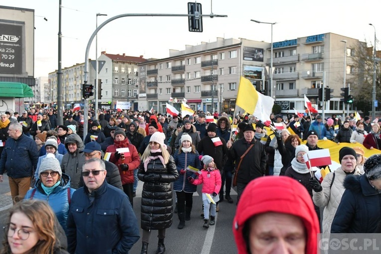 Marsz Papieski w Gorzowie Wlkp.