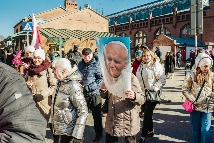 Marsz wdzięczności za życie i nauczanie św. Jana Pawła II