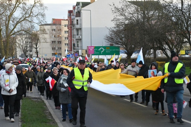 Marsz Papieski w Gorzowie Wlkp.