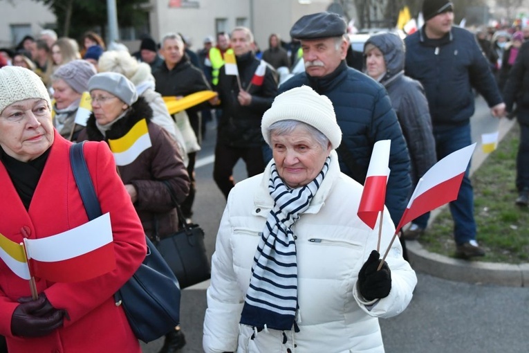 Marsz Papieski w Gorzowie Wlkp.