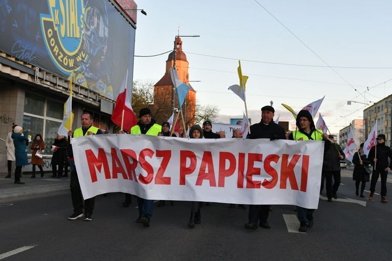 Marsz Papieski w Gorzowie Wlkp.