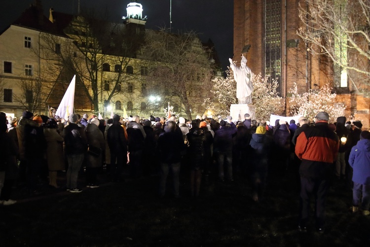 Legniczanie upamiętnili papieża