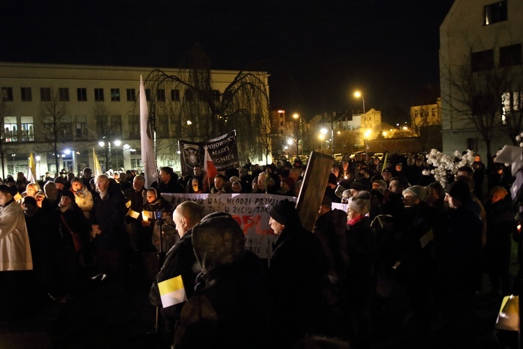 Legniczanie upamiętnili papieża