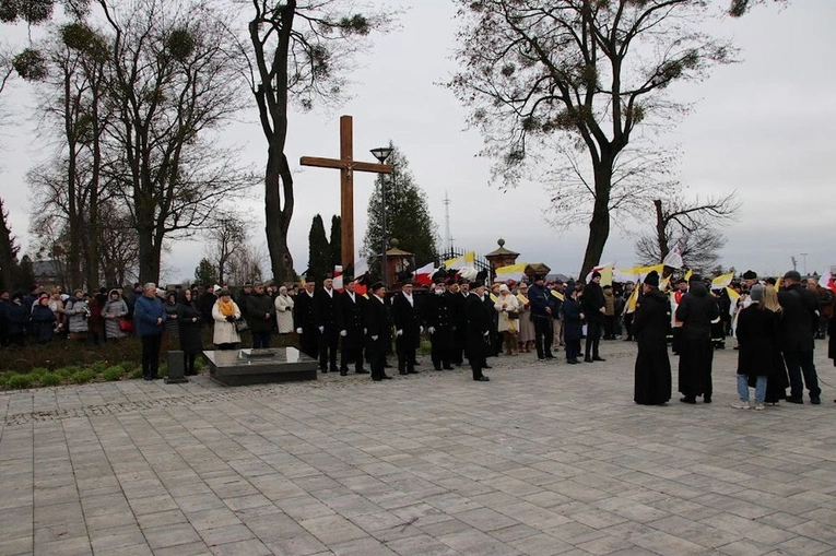 Marsz papieski w Łęcznej