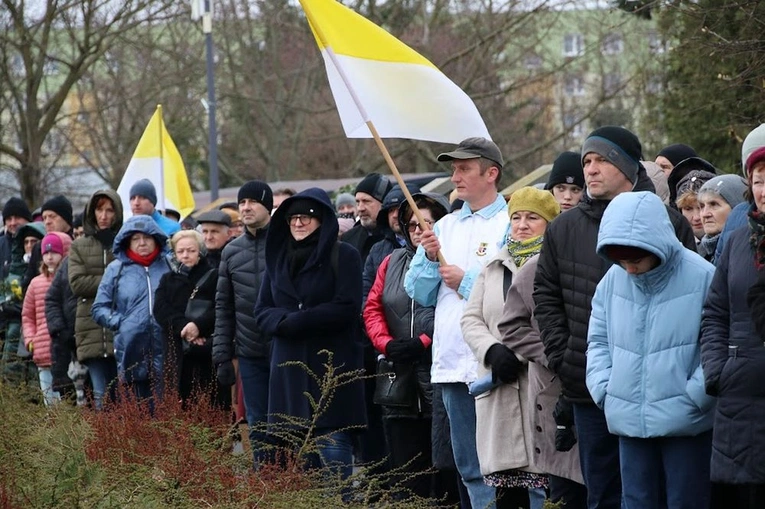 Marsz papieski w Łęcznej