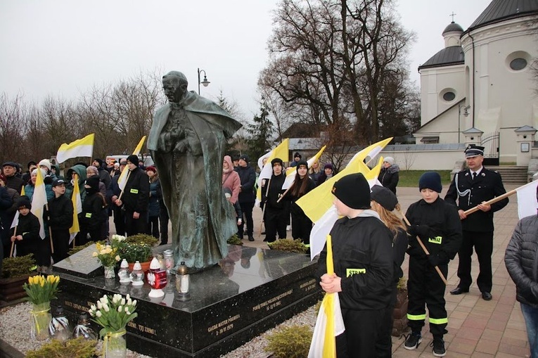 Marsz papieski w Łęcznej