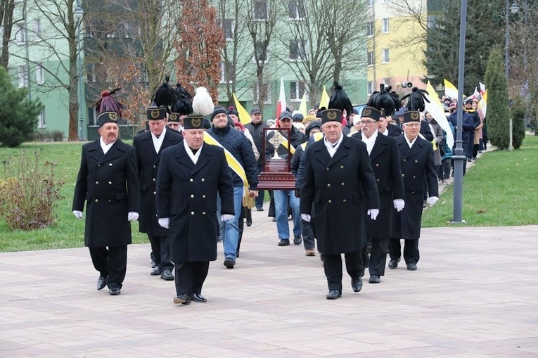 Marsz papieski w Łęcznej