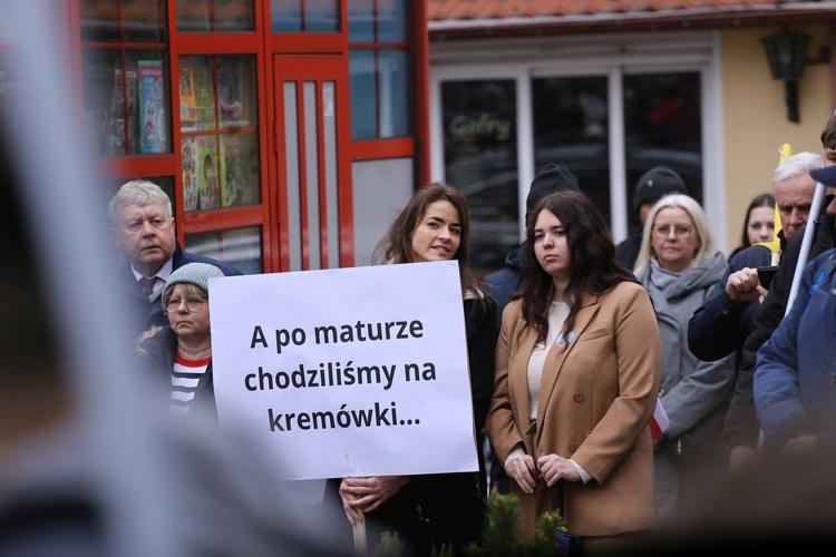 Marsz w obronie dziedzictwa Jana Pawła II