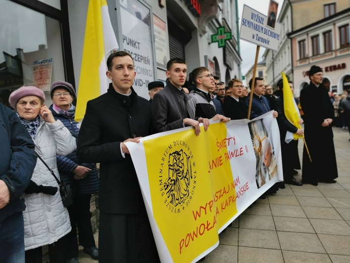 Marsz w obronie dziedzictwa Jana Pawła II