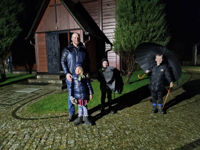 Gąbin. Nocna Droga Krzyżowa