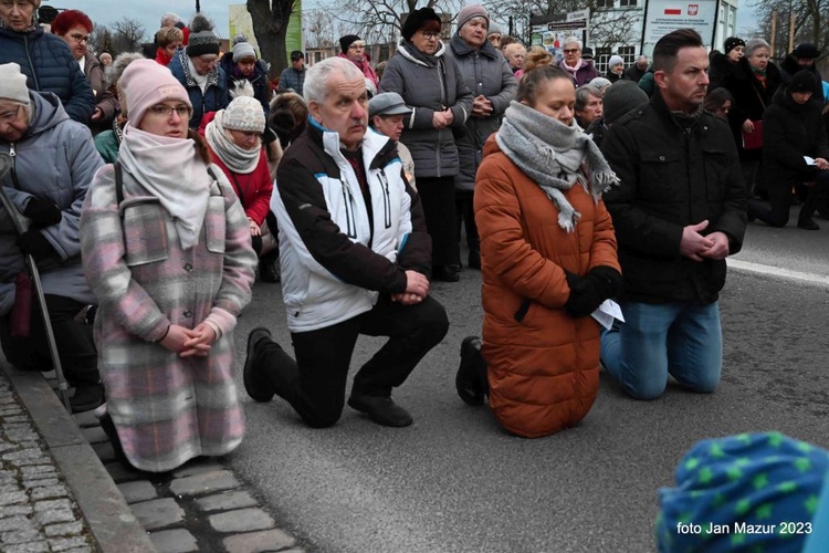 Droga Krzyżowa ulicami Żagania