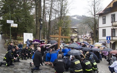 Szczawnica. Droga Krzyżowa ze św. Janem Pawłem II