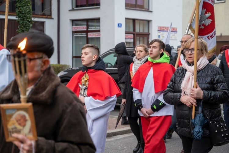 Biała Droga Krzyżowa w Żarach