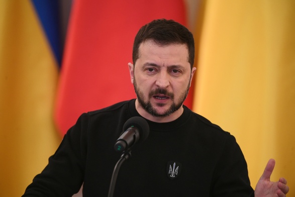 Zełenski: Jesteśmy bardzo zainteresowani, żeby istotną część działań w ramach odbudowy Ukrainy wzięła na siebie Polska