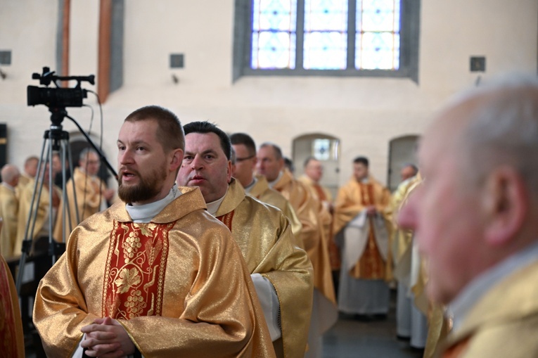 Msza krzyżma w koszalińskiej katedrze