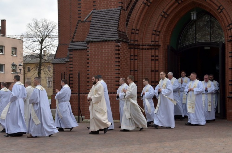 Msza św. Krzyżma w katedrze