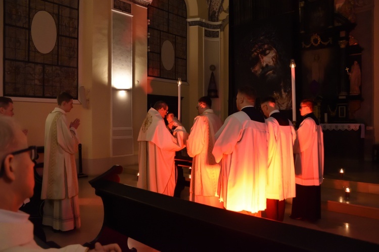 Wieczorna liturgia Wielkiego Czwartku w archikatedrze oliwskiej