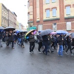 Wielkopiątkowa procesja mężczyzn w Głogówku