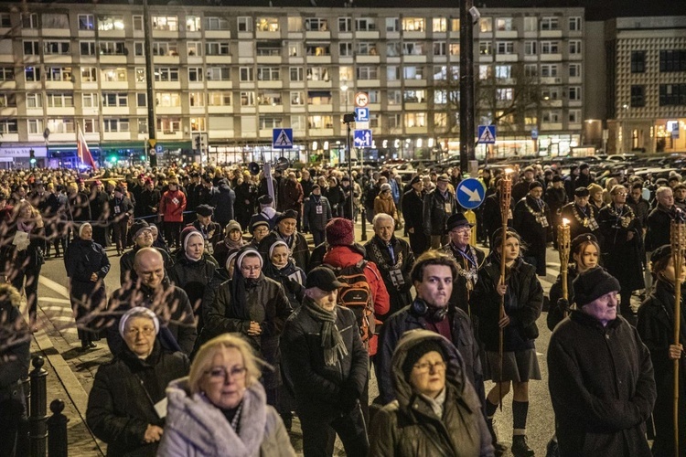 Droga Krzyżowa ulicami Warszawy