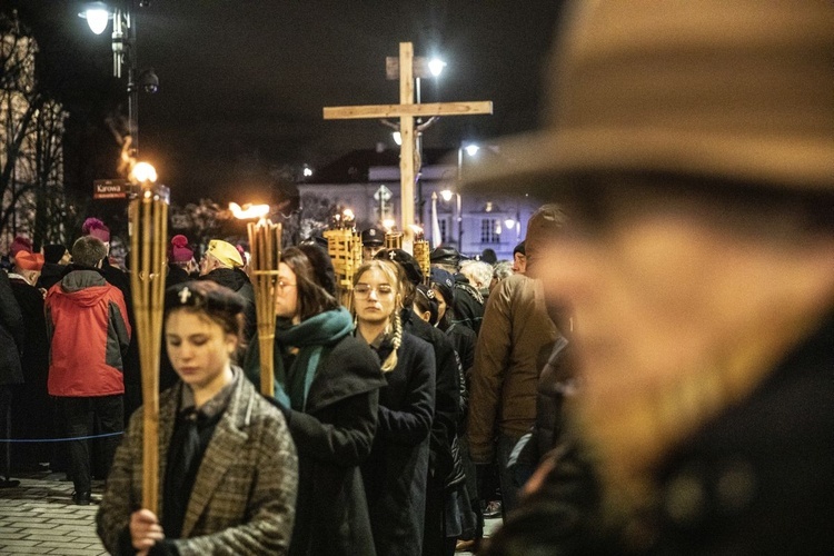 Droga Krzyżowa ulicami Warszawy