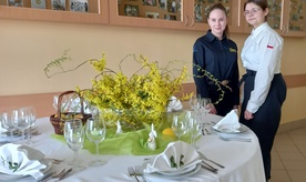Wielkanocny stół w Prymasówce