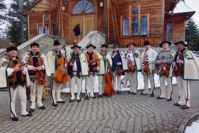 Procesja rezurekcyjna w Kościelisku