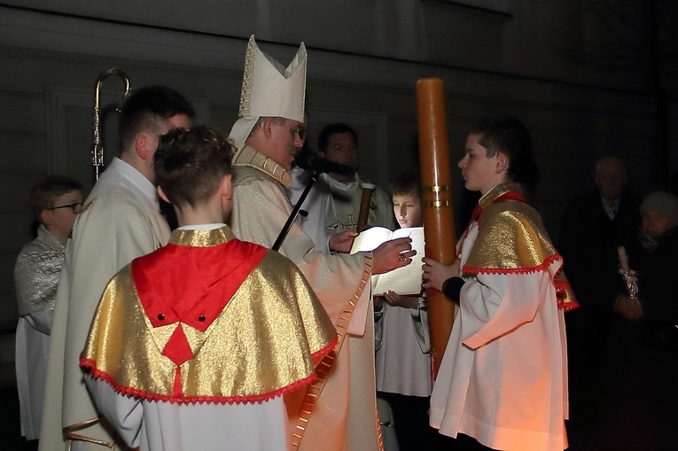 Wigilia Paschalna w katedrze