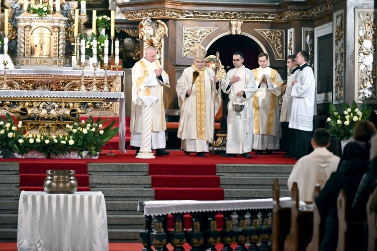 Wigilia Paschalna w świdnickiej katedrze