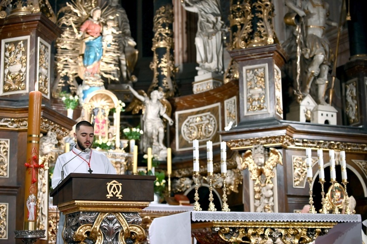 Wigilia Paschalna w świdnickiej katedrze