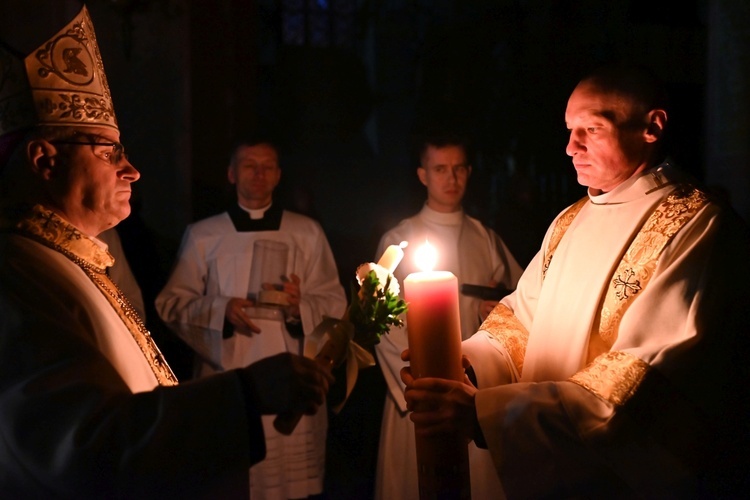 Wigilia Paschalna w świdnickiej katedrze