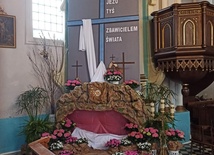 Grób Pański w parafii św. Doroty w Pszczonowie