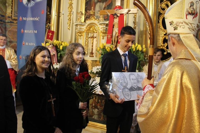 Bierzmowanie w Tymowej