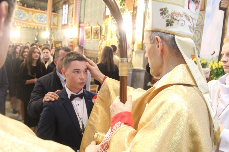 Bierzmowanie w Tymowej
