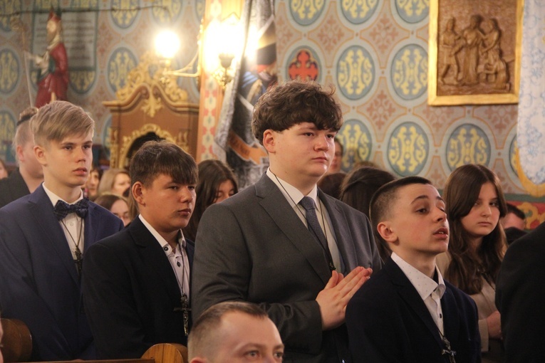 Bierzmowanie w Tymowej