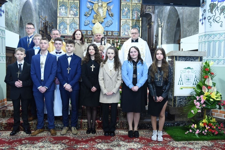 Bierzmowanie w Rzepienniku Biskupim