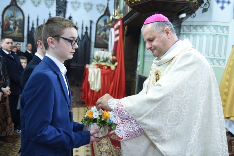 Bierzmowanie w Rzepienniku Biskupim