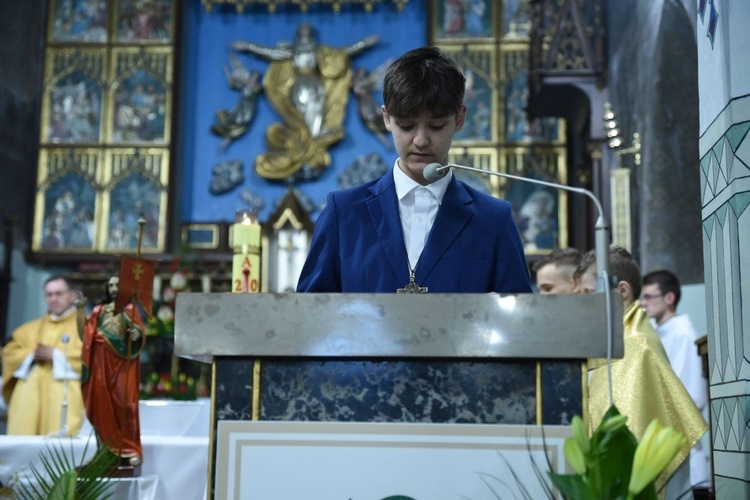 Bierzmowanie w Rzepienniku Biskupim