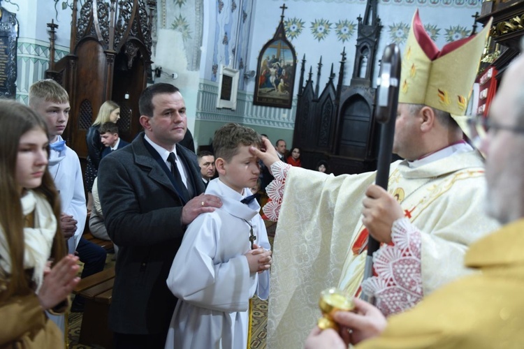 Bierzmowanie w Rzepienniku Biskupim