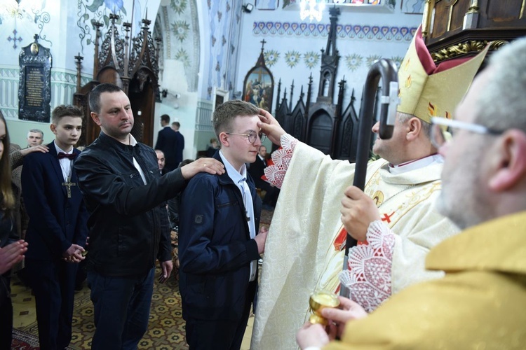 Bierzmowanie w Rzepienniku Biskupim