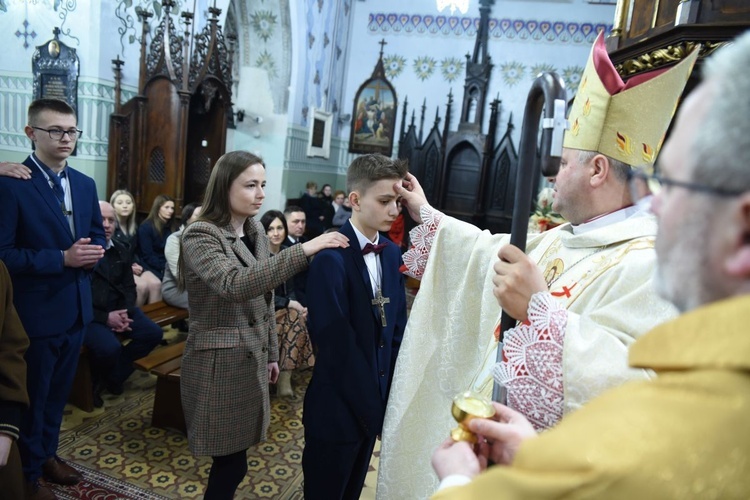 Bierzmowanie w Rzepienniku Biskupim