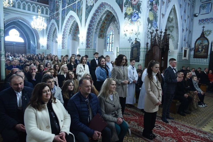 Bierzmowanie w Rzepienniku Biskupim