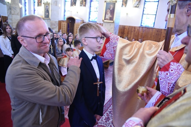 Bierzmowanie w Złotej