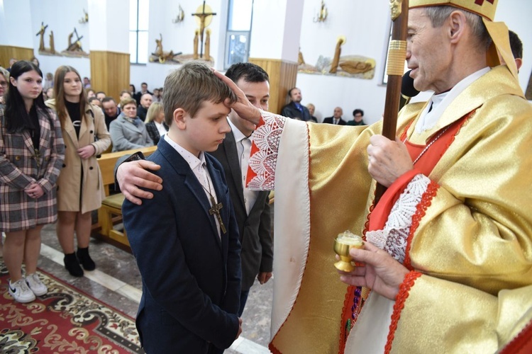 Bierzmowanie w Jurkowie koło Czchowa