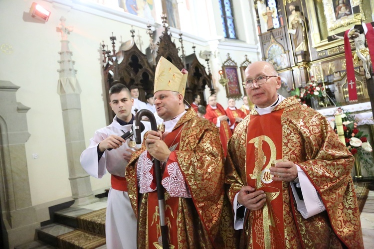 Bierzmowanie w Ciężkowicach