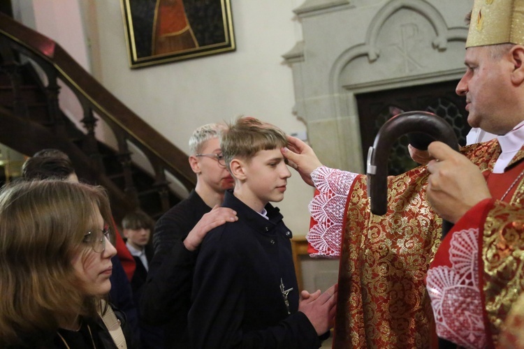 Bierzmowanie w Ciężkowicach